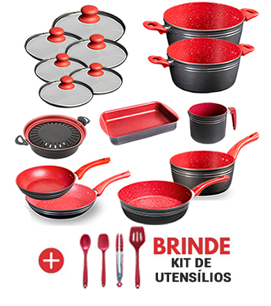 RedSilver Kit Completo com Churrasqueira