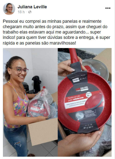 Depoimento 1 em imagem, reproduzido do site atual